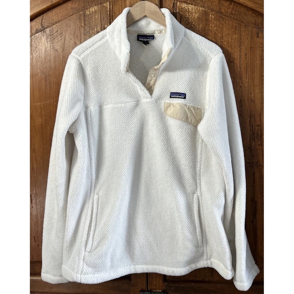 Patagonia Women's Re-Tool Snap-T Fleece Pullover Polartec 25443 Sz XL Clean